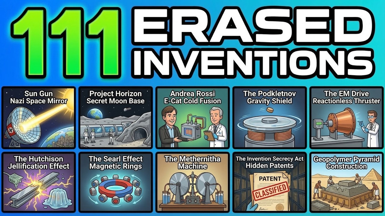 111 Forbidden Inventions That Were Erased From History (Part 2)
