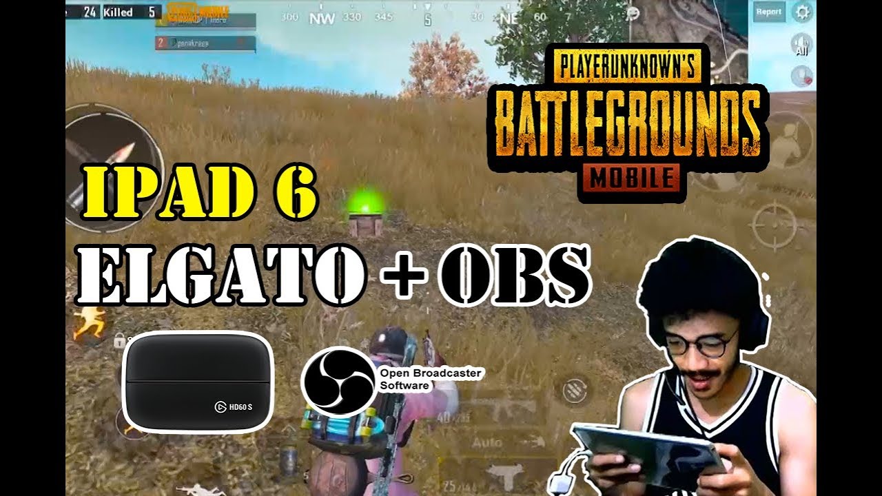GAMEPLAY TEST IPAD 6 2018 + ELGATO 60FPS - PUBG MOBILE - YouTube