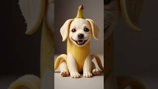 Cute Dog Eating Banana 😍🍌 | So Adorable#shorts #dogshorts