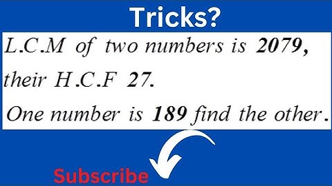 LCM and HCF|| Magic math|| Math Tricks|| Magic tricks #mathtricks  #magicmathstricks  #cbse  #ncert