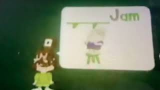 Sesame Street Speech Balloon: The Letter J is for Jam