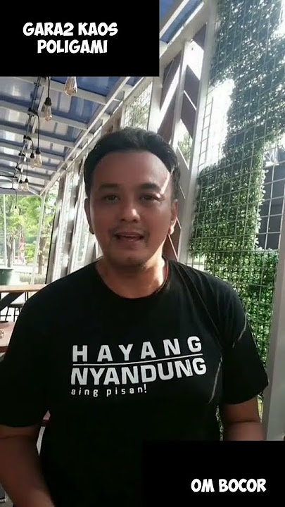 Baju Perusak Rumah Tangga: The T-shirt That's Ruining Families