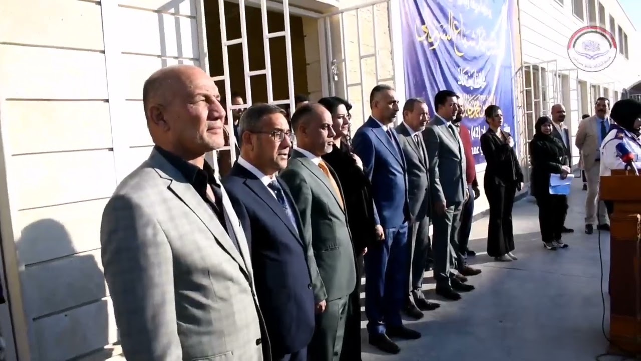 المياحي يفتتح مدرسة المباهله الابتدائية بحضور وفد من من مجلس النواب العراقي