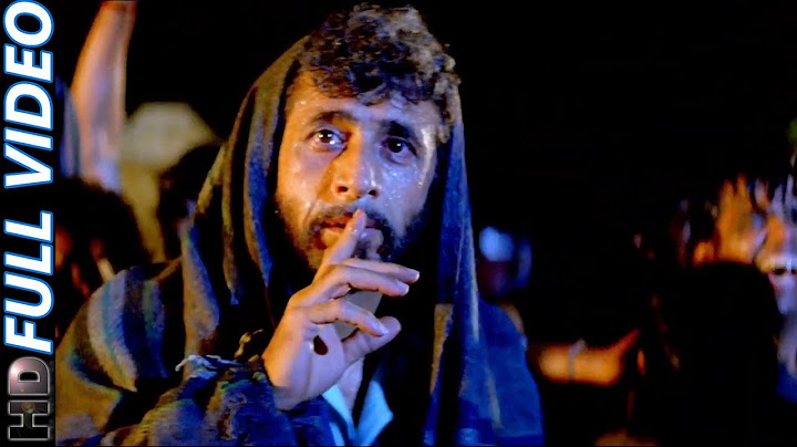 Barsaat Ke Mausam Mein ll Naajayaz 1995 ll Kumar Sanu, Roop Kumar Rathod ll Naseeruddin Shah l HD l