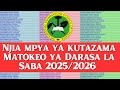 Matokeo Ya Mitihani Wa Darasa La Saba 2025 2026 NECTA PSLE Results Matokeo Ya Mitihani Wa Darasa La Saba 2025 2026 NECTA PSLE Results
