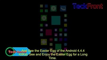 Discovering and Enjoying Easter Egg in Android 4.4.4 KitKat