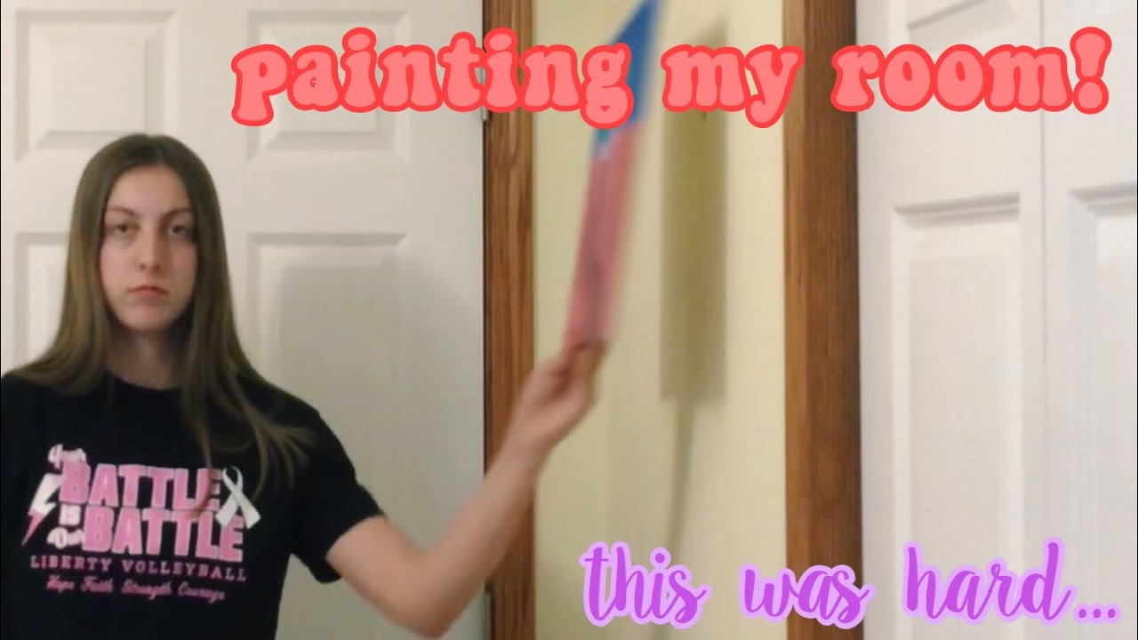 painting my room!! YouTube