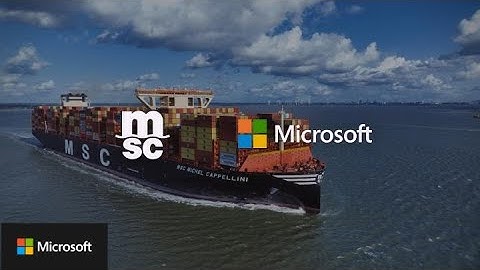 How MSC Uses Microsoft SQL Server 2025 to Power Global Trade