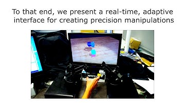 Hands On: a real-time adaptive animation interface with haptic feedback