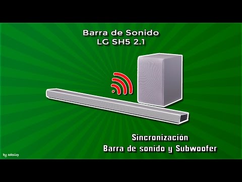 Video: ¿Cómo conecto mi barra de sonido LG al subwoofer?