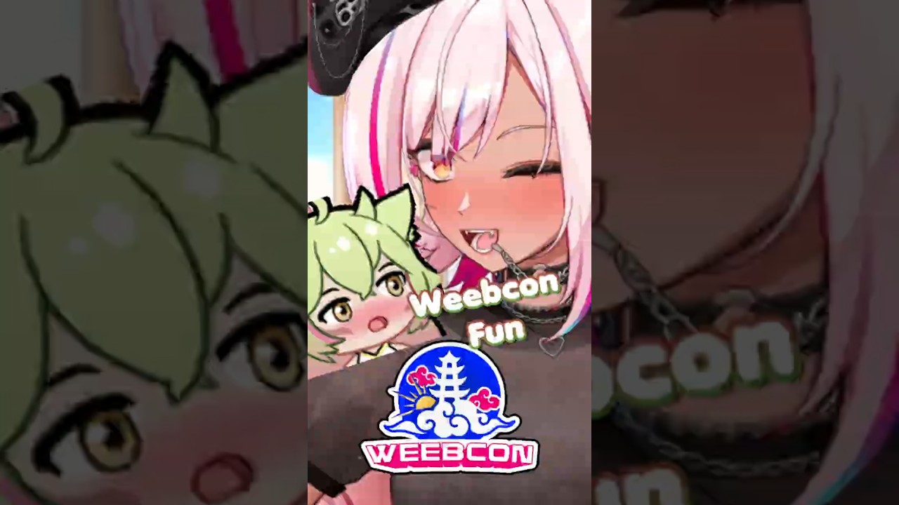 Weebcon fun 🥰#shorts #vtuber