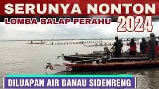 Download Lagu Ewakooo...🔥🔥 Begini Serunya Lomba Perahu Dayung diluapan Danau Sidenreng, Wette'e - Sidrap || Bag. I MP3