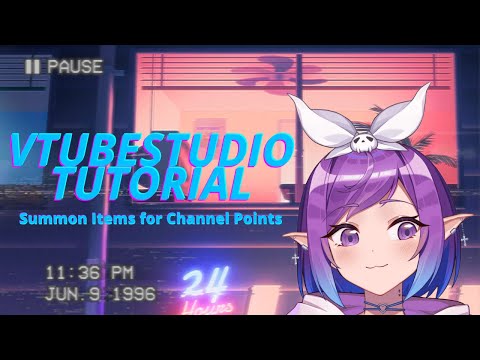 How to redeem channel points for items in VtubeStudio