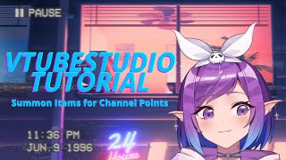 How to redeem channel points for items in VtubeStudio