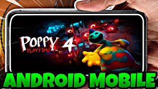 Unreal Play Studio VOLTOU! Poppy Playtime Chapter 4 MOBILE para Celular ANDROID ATUALIZADO! FAN GAME
