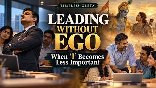 Timeless Geeta - Ancient Wisdom for Modern Times  Leading Without Ego. When I becomes less Important