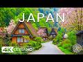 Japan Spring 4K 🌸 Tranquil Sakura Temples, Sacred Shrines & Timeless Stillness