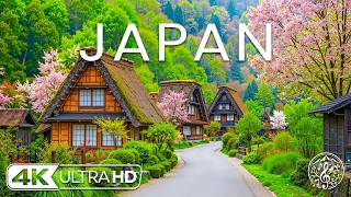 Japan Spring 4K 🌸 Tranquil Sakura Temples, Sacred Shrines & Timeless Stillness