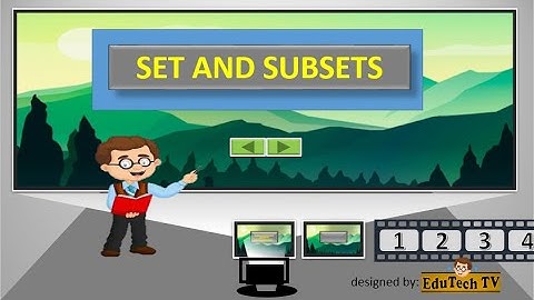 SETS and SUBSETS