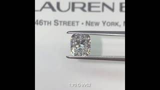 Cushion Cut Diamond Comparison: 1.70 G VVS2 & 1.81 H VS1