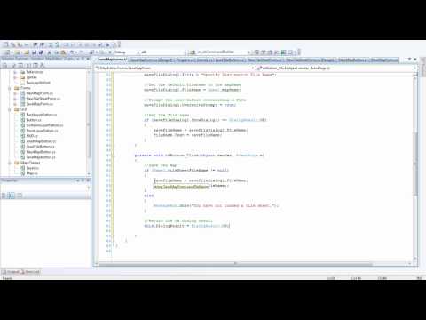 XNA/C# Tutorial - How to make a basic tile map editor - Part 10