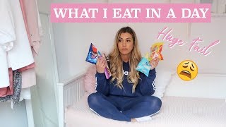 WHAT I EAT IN A DAY REALISTIC | RAW DAY IN THE LIFE... EPIC FAIL!!