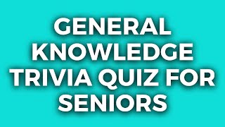 Trivia Quiz For Seniors l Improve Your Memory | Check Your Score screenshot 5