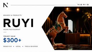 RUYI Asian Restaurant AI Commercial | Cinematic Food Ad & Brand Film | NEXIS