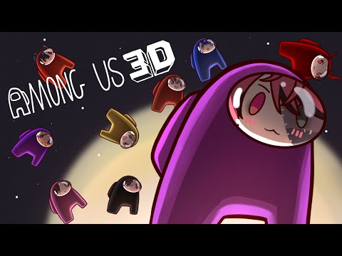【Among Us 3D】VCraft plays the sussy game! video thumb