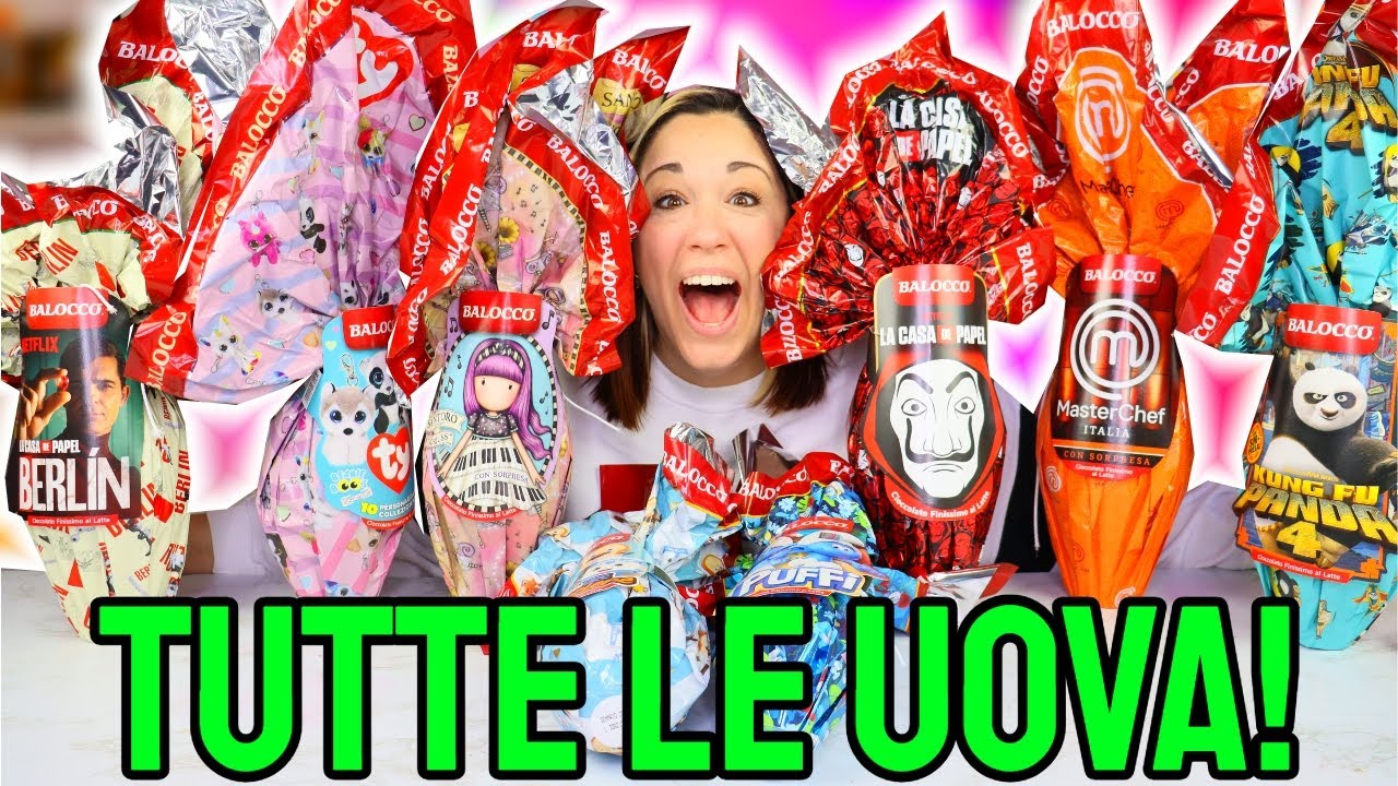Apro TUTTE le UOVA di PASQUA BALOCCO 2024!