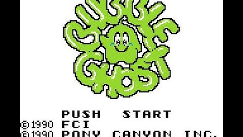 Bubble Ghost 1990 Game Boy