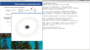 Course on the Statistical Learning Theory: 18 Employing SVM kernels