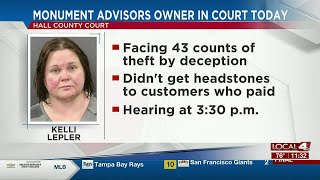 Monument Advisors owner back in court