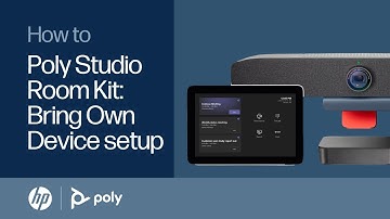 Poly Studio Room Kit: Bring Your Own Device setup | HP Support