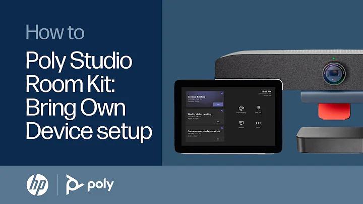Poly Studio Room Kit: Bring Your Own Device setup | HP Support