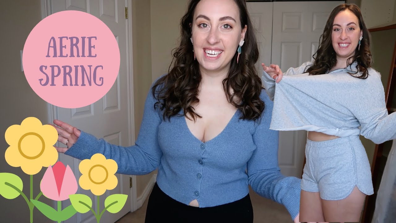 AERIE Spring Releases Petite Try On YouTube