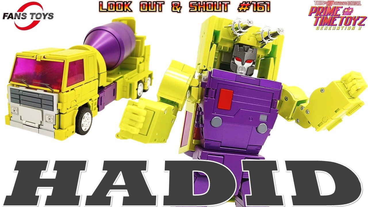 ”30 YEARS OF ＦＡＮ”おもちゃの仲間達 Fanstoys FT-32E Hadid review - YouTube