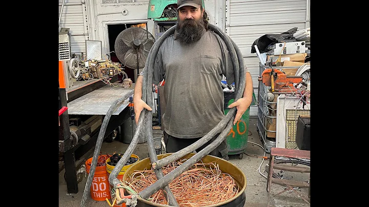 Massive Copper SO Cable Stripped!!! Was It Worth It?