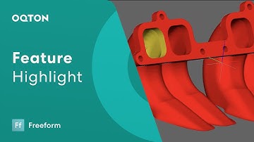 Best Fit Curve for Fit to Selection – Feature Highlight | Oqton Freeform 2024