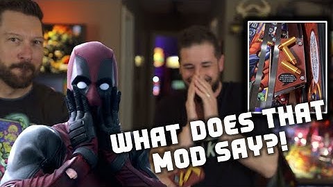 SDTM: Deadpool Cover Mod by Hurry Up Pinball