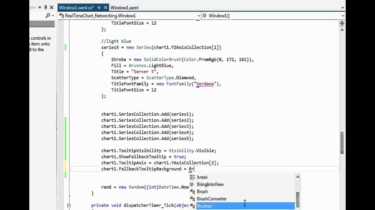 Net Wpf Chart Control