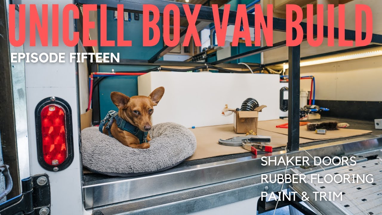 Unicell Build Ep 15 | Rubber Flooring, Shaker & Cane Doors, Paint, & Trim