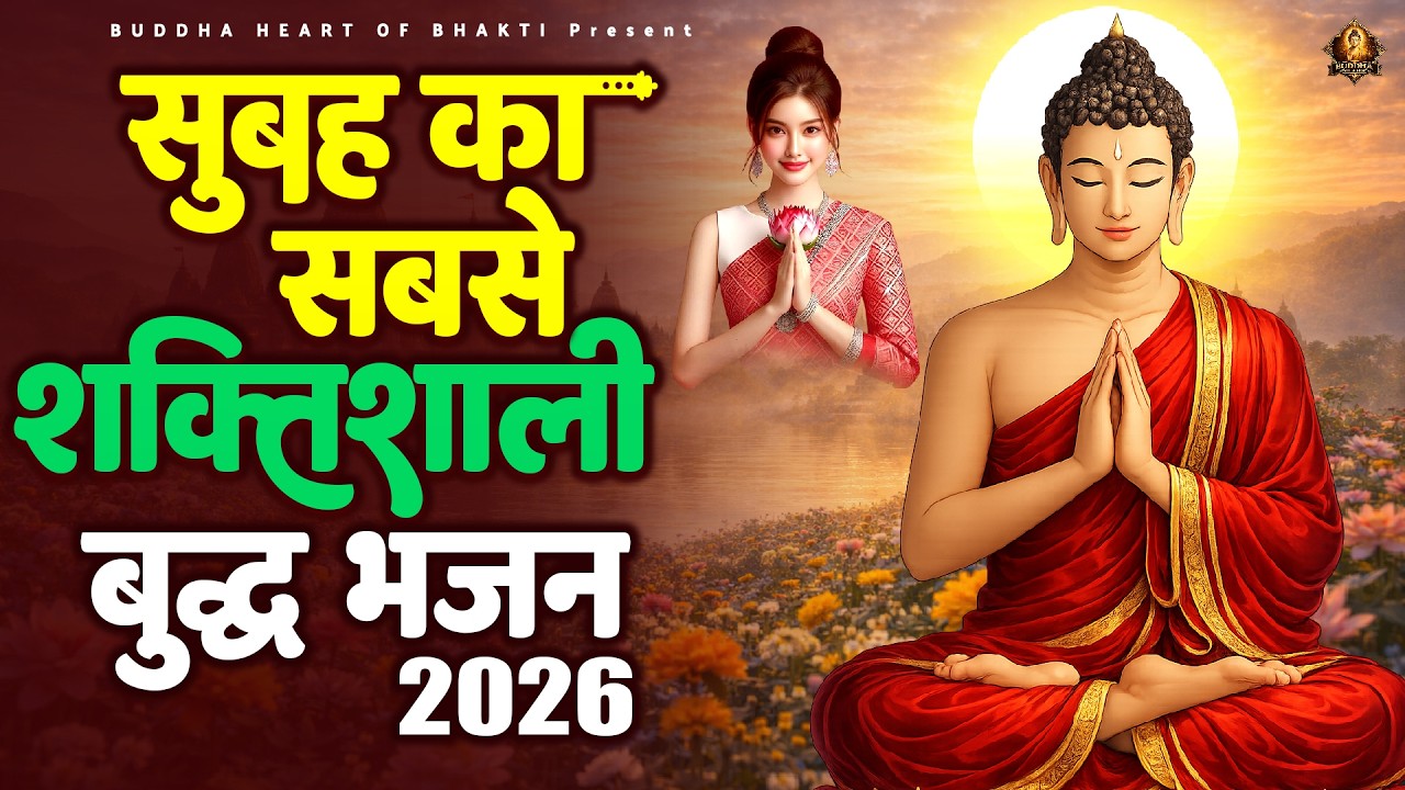 सुबह का सबसे शक्तिशाली बुद्ध भजन ~ Buddha Morning Prayer ~ Best Buddha Bhajan #buddha