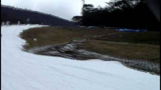 20101015 イエティ初滑り 滑走動画(11:00頃)