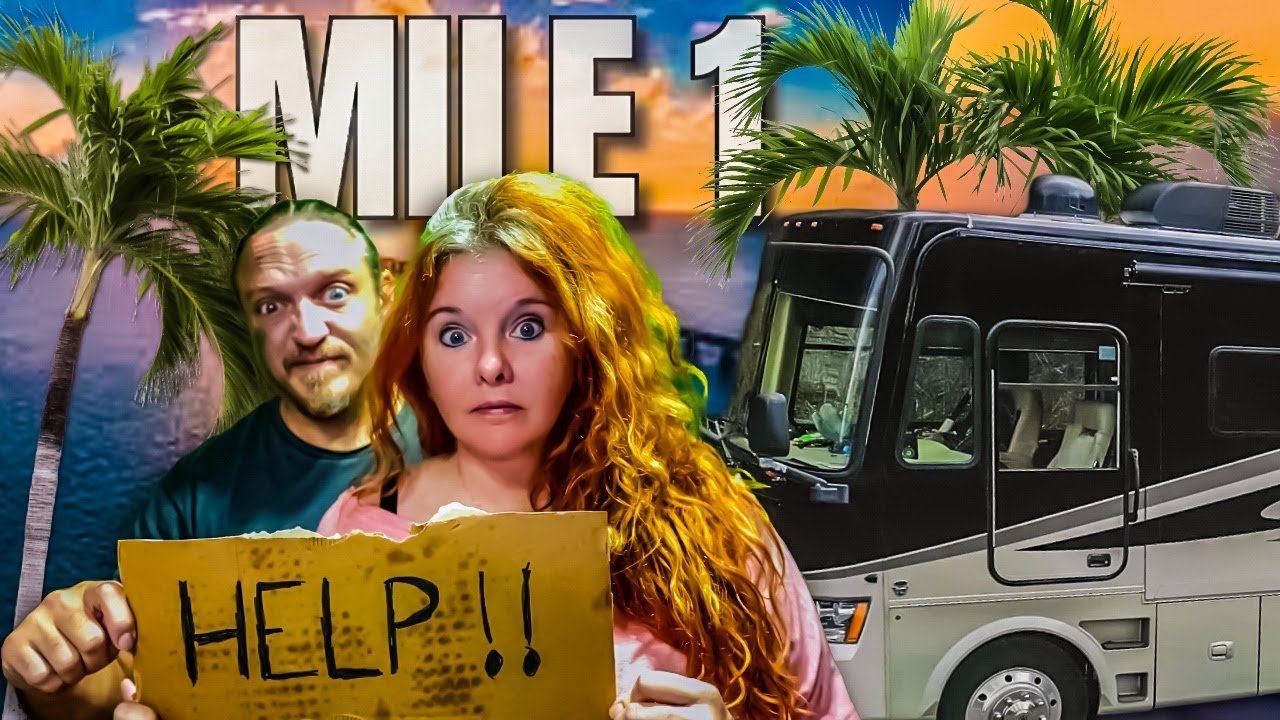 Наше приключение на автодоме длиной в 10 000 миль начинается… И уже идет не так