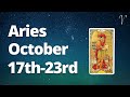 ARIES - The DOOR OF DESTINY Has Opened! *AMAZING* October 17th - 23rd Tarot Reading