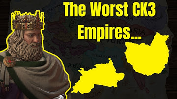 Top 5 WORST CK3 EMPIRES!