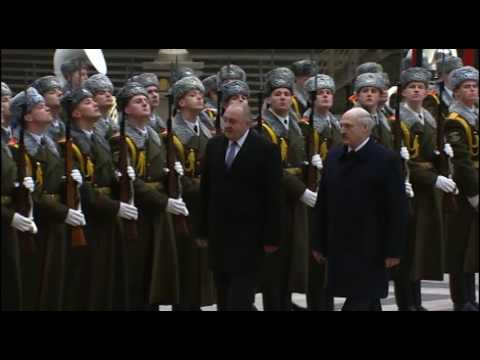 პრეზიდენტის დახვედრის ოფიციალური ცერემონია