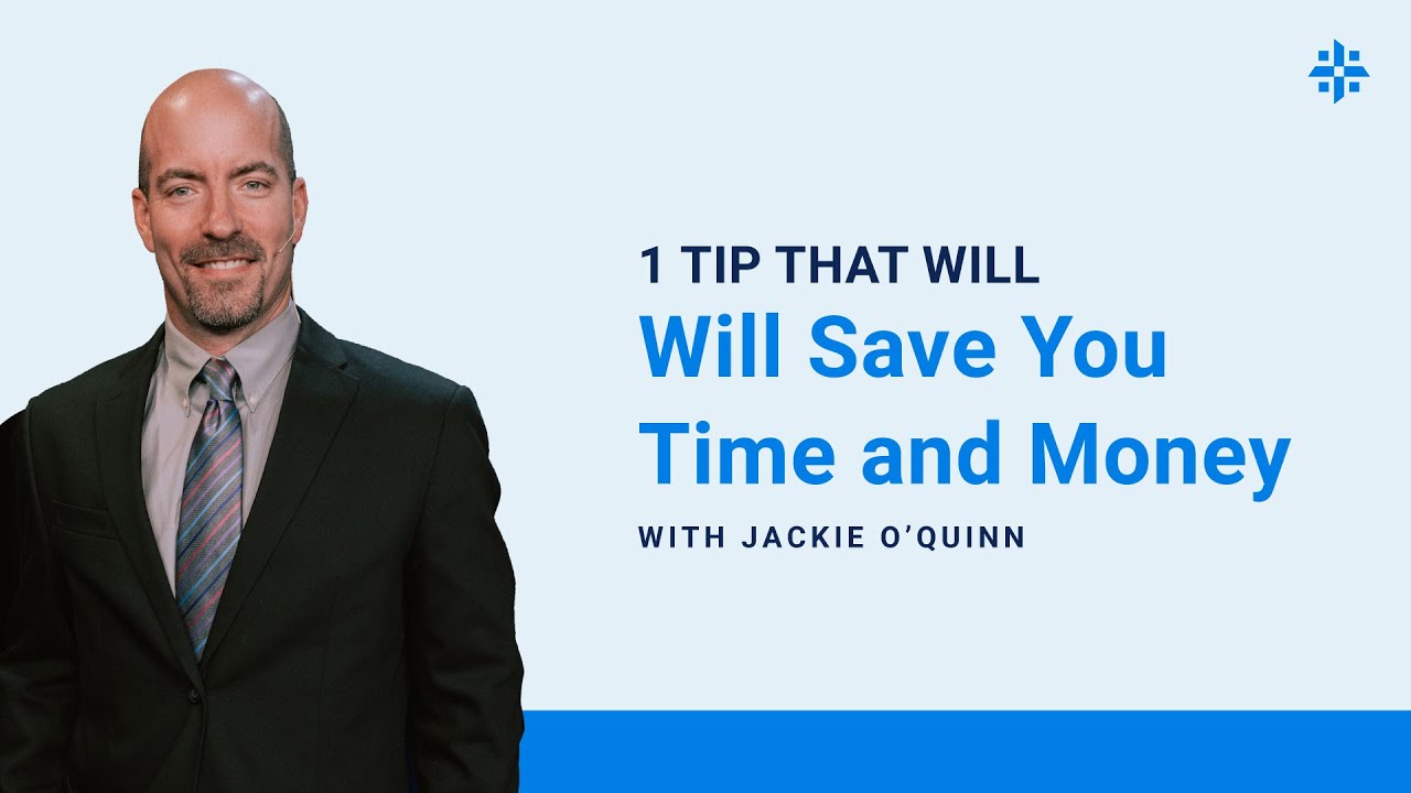 The One Tip that Will Save You Time and Money YouTube