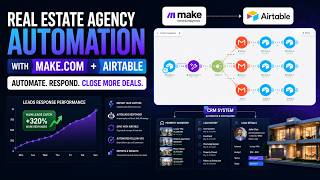 Make.com + Airtable|Create an AI Lead Responder and CRM Manager for Real Estate Agencies